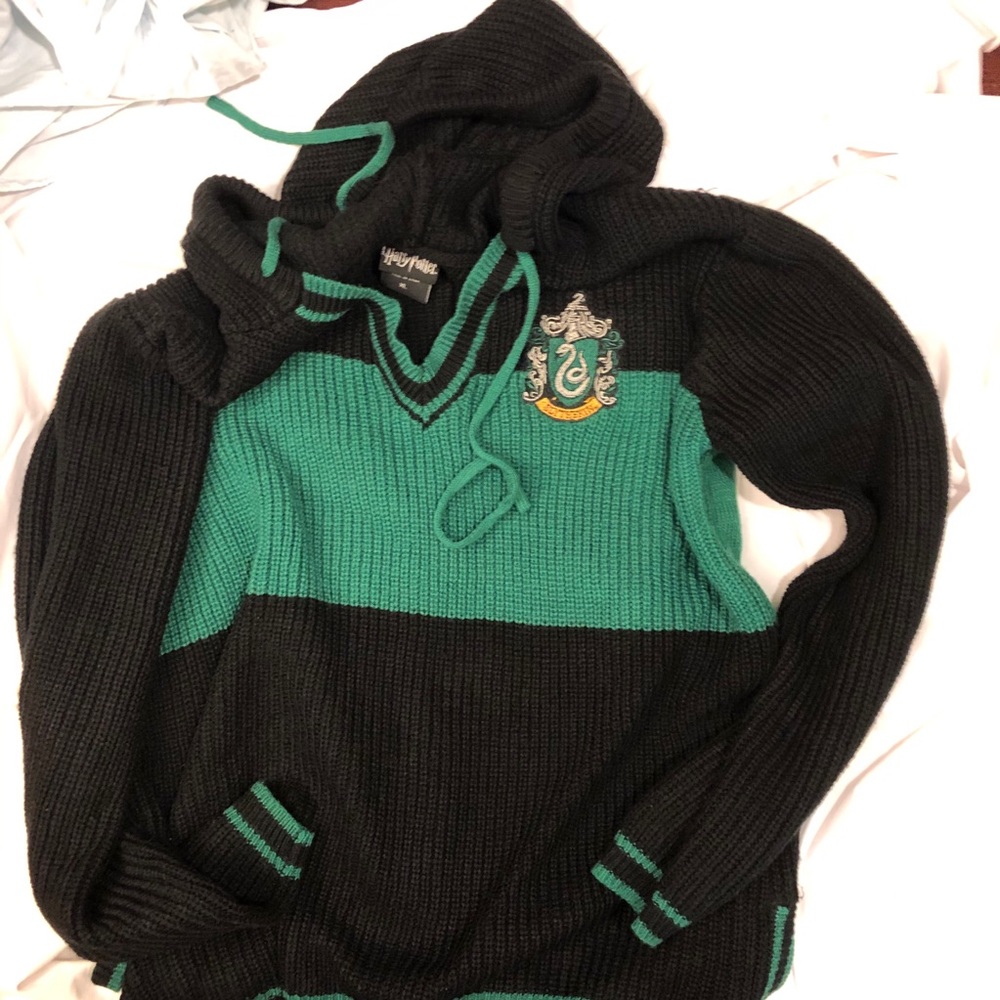 Harry Potter Hooded Chunky Sweater